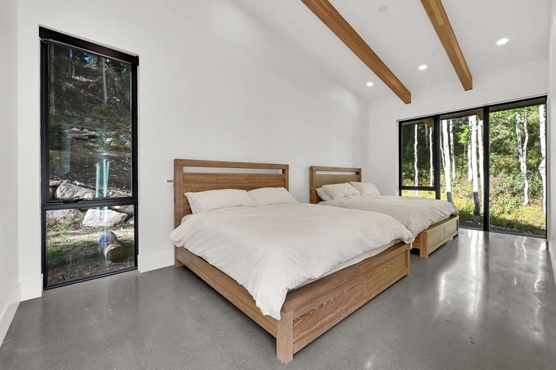 Main Floor Bedroom with Two Kings